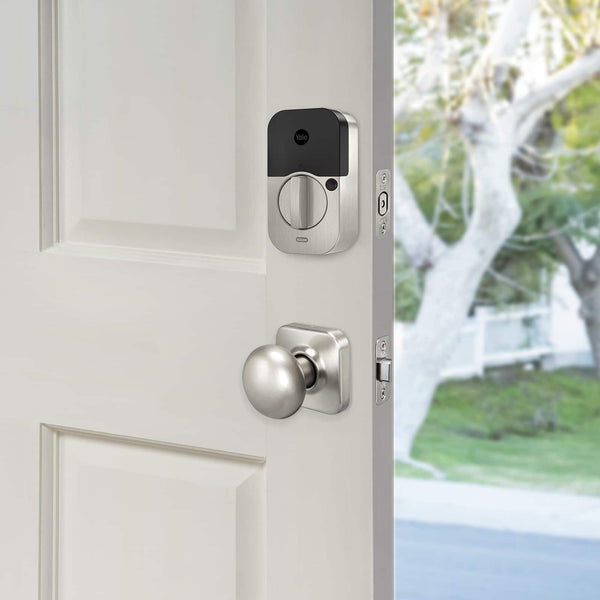 Yale - Assure Lock 2 - Smart Lock Wi-Fi Deadbolt with Touchscreen Keypad | Fingerprint Access - Satin Nickel