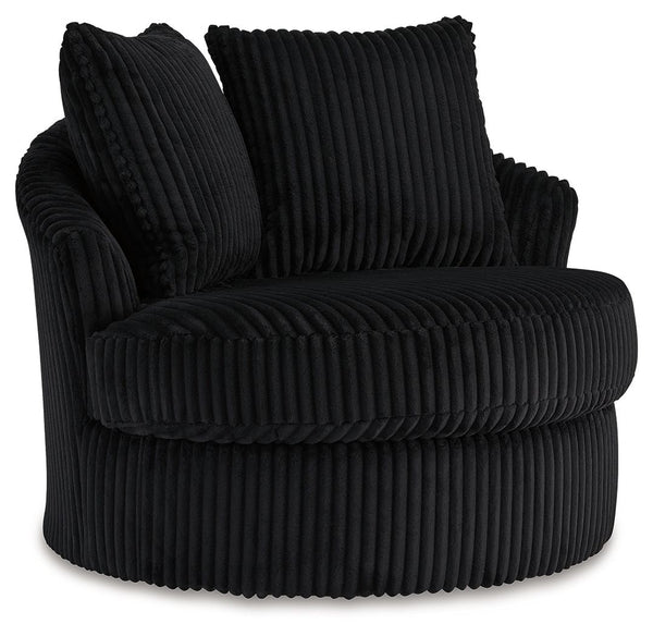Gramwell - Swivel Chair #black