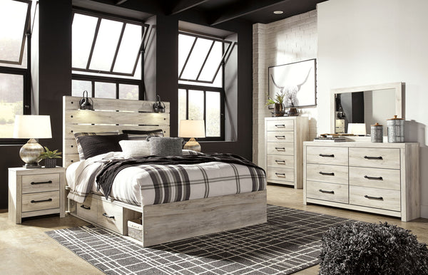 Cambeck - Bedroom Set #queen #4storagedrawers