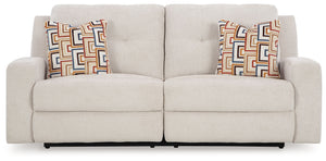 Danum - 2 Seat Reclining Sofa #white