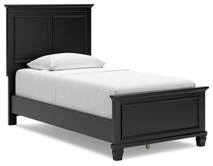 Lanolee - Panel Bed #twin #none
