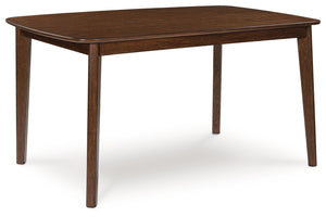 Tameride - Juego de mesa de comedor (juego de 5 piezas) - Marrón