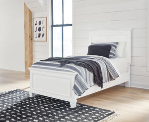 Fortman - Panel Bed #twin #none