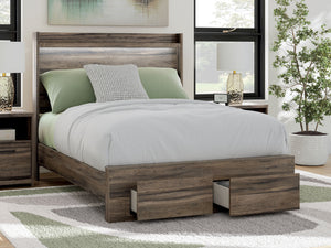 Elbrim - Panel Storage Bed #full
