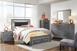 Lodanna - Youth Panel Bedroom Set #2drawers
