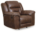 Stoneland - Rocker Recliner #darkbrown