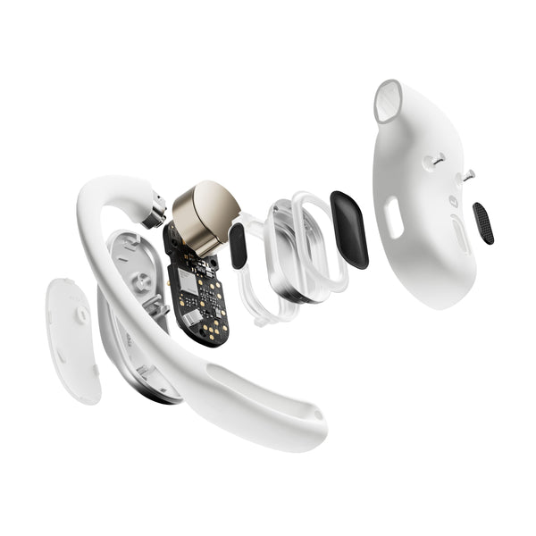 Shokz - OpenFit Air Open-Ear True Wireless Earbuds - White