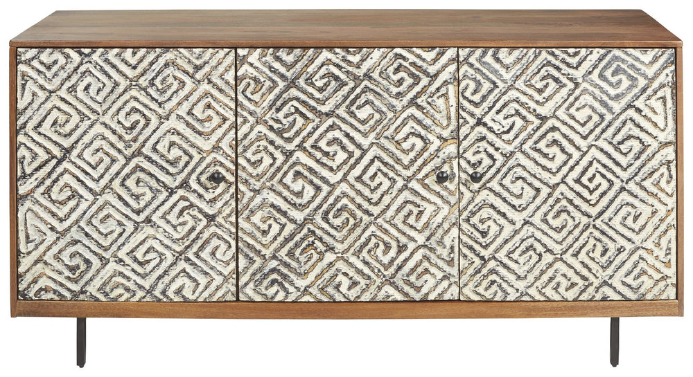 Kerrings - Armario auxiliar - Marrón / Negro / Blanco