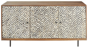 Kerrings - Armario auxiliar - Marrón / Negro / Blanco