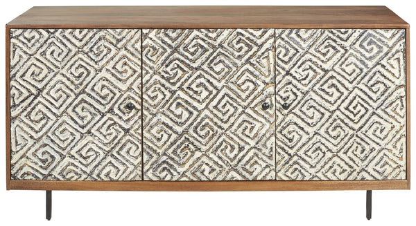 Kerrings - Armario auxiliar - Marrón / Negro / Blanco