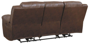 Stoneland - Power Reclining Sofa #darkbrown
