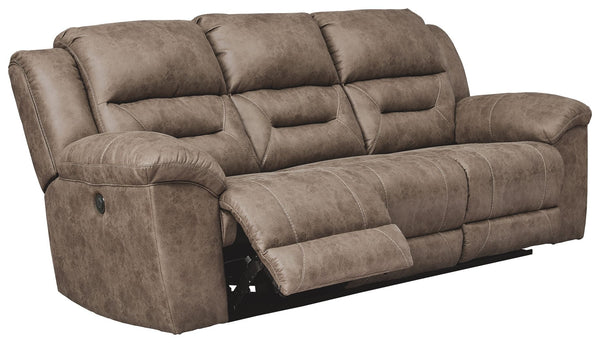 Stoneland - Power Reclining Sofa #lightbrown