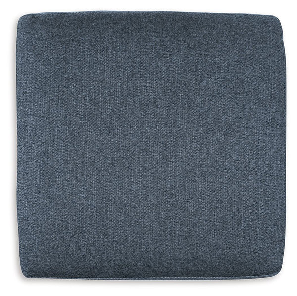 Modmax - Oversized Accent Ottoman #blue