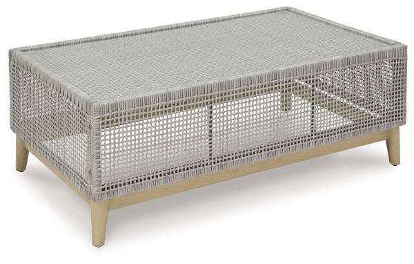 Seton Creek - Mesa de centro rectangular - Gris
