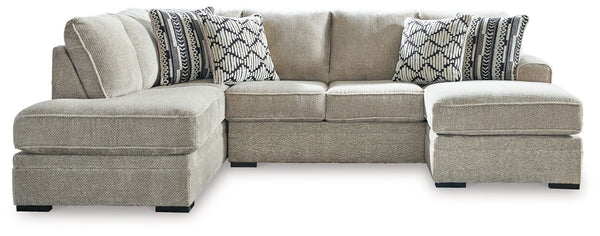 Calnita - Living Room Set #2pc.2-piecelafcornerchaisesectional,chair