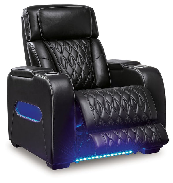 Boyington - Power Recliner/Adj Headrest #black