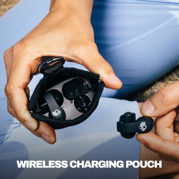Skullcandy - Push 720 Open - Ear True Wireless Bluetooth Open Earbuds - Black
