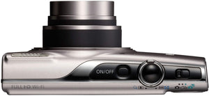 Canon - PowerShot ELPH 360 HS A Full HD Video 20.2-Megapixel Digital Camera - Silver