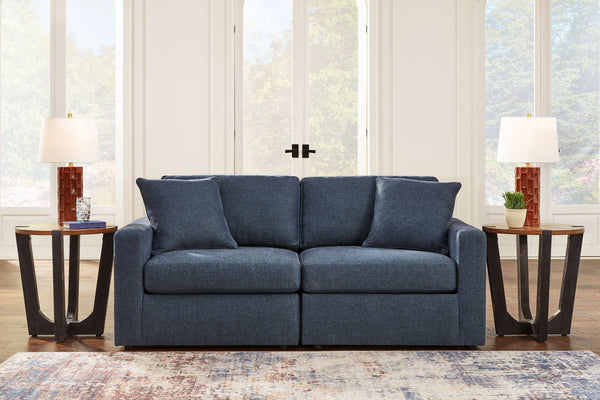 Modmax - 2 Piece Sectional #blue
