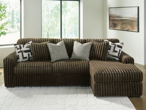 Midnight-Madness - Sectional #darkbrown #2pc.rightarmfacingcornerchaisesectionalsofa