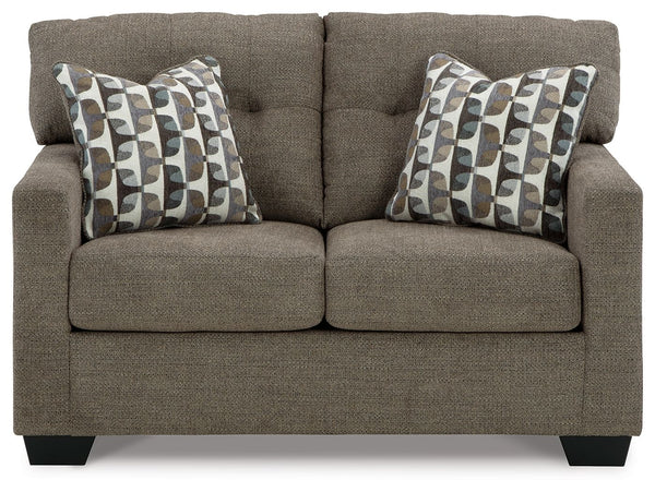 Mahoney - Loveseat #darkbrown