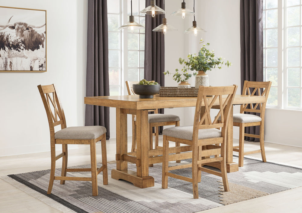 Havonplane - Counter Dining Set #5pc.table,4barstools
