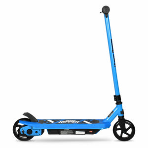 Hyper - Ripper Kids Electric Scooter with 10mph Max Speed - 6.5 Mile Range - Pressure Throttle - 120LB Weight Limit - 90W Motor - Blue