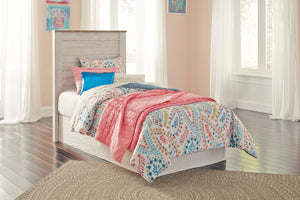 Willowton - Panel Headboard With Bolt On Bed Frame #twin