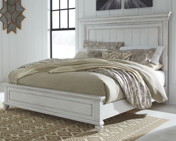 Kanwyn - Panel Bedroom Set #3pc.bed,dresser,mirror #queen #none