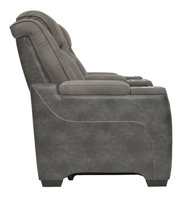 Next-Gen Durapella - Power Reclining Loveseat #darkgray