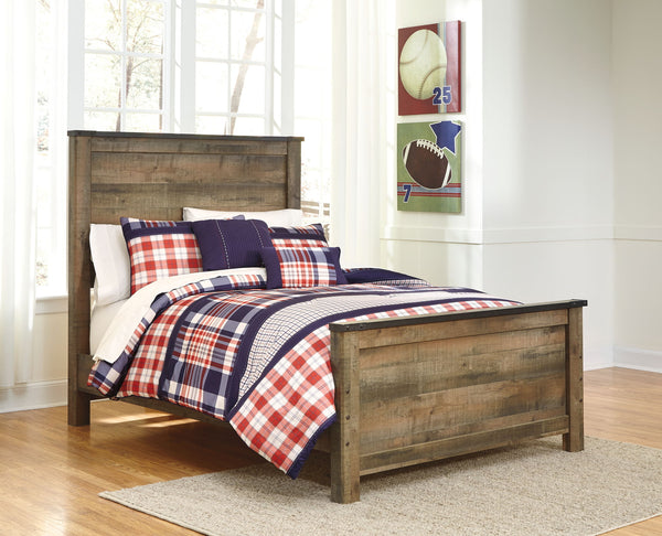 Trinell - Panel Bed #full #none
