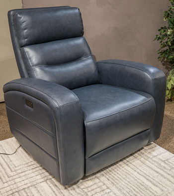 Gruaro - Swivel Power Rocker Recliner #blue