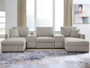 ModMax Luxe - Sectional #5pc.doublechaisesectionalwithstorageconsoles