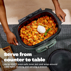 Ninja - MultiPot XL 12-in-1 DualZone Multicooker - Vista Green