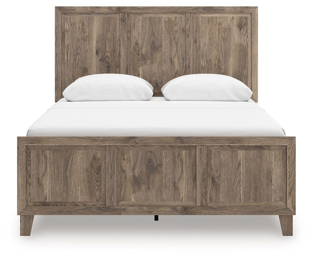 Rusticott - Panel Bed #queen