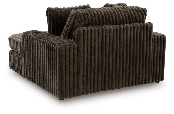Midnight-Madness - Oversized Chaise #darkbrown