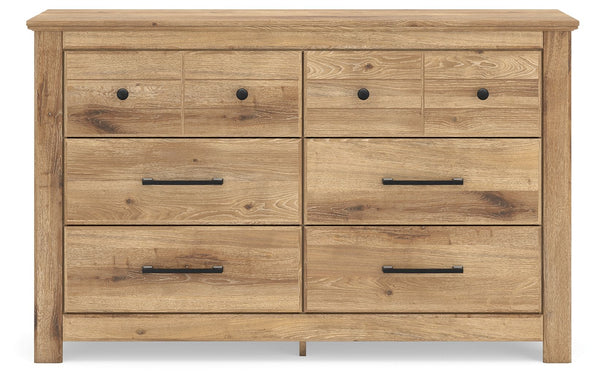 Makidern - Six Drawer Dresser #lightbrown #dressers