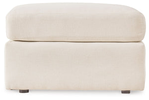 Modmax - Oversized Accent Ottoman #white