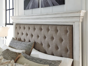 Kanwyn - Upholstered Panel Bed #none