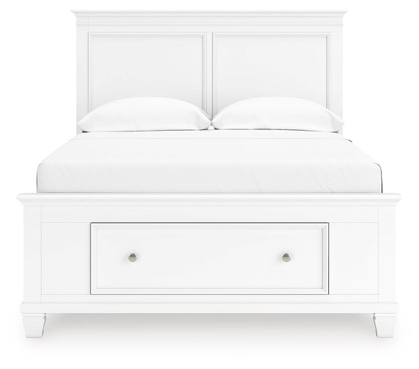 Fortman - Panel Bed #full #1drawer