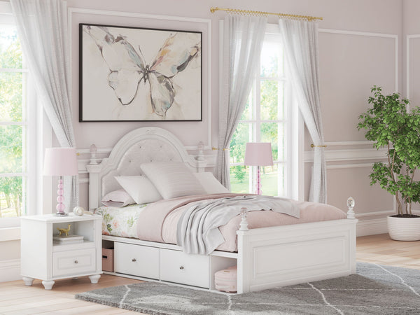 Kozlani - Upholstered Panel Storage Bed #full