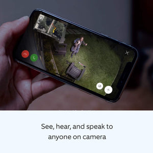 Spotlight Cam Pro, Battery with 2K Video and Ring Vision, LED Lights, Dual-Band Wifi, and 3D Motion Detection - White