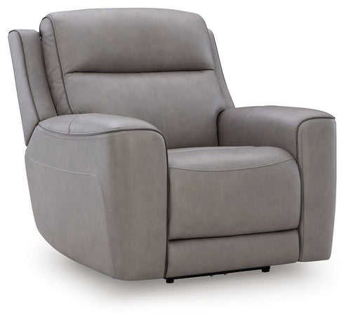 5Z-Comfort - Relaxation - Power Recliner With Adj Headrest #gray