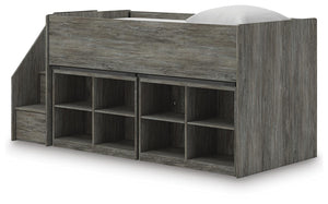 Frandern - Loft Bed #2bookcases