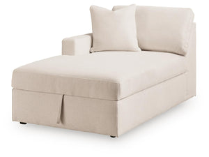 Modmax - 5 Piece Sectional #white #5pc.doublestoragechaisesectionalwith2audiosystemconsoles