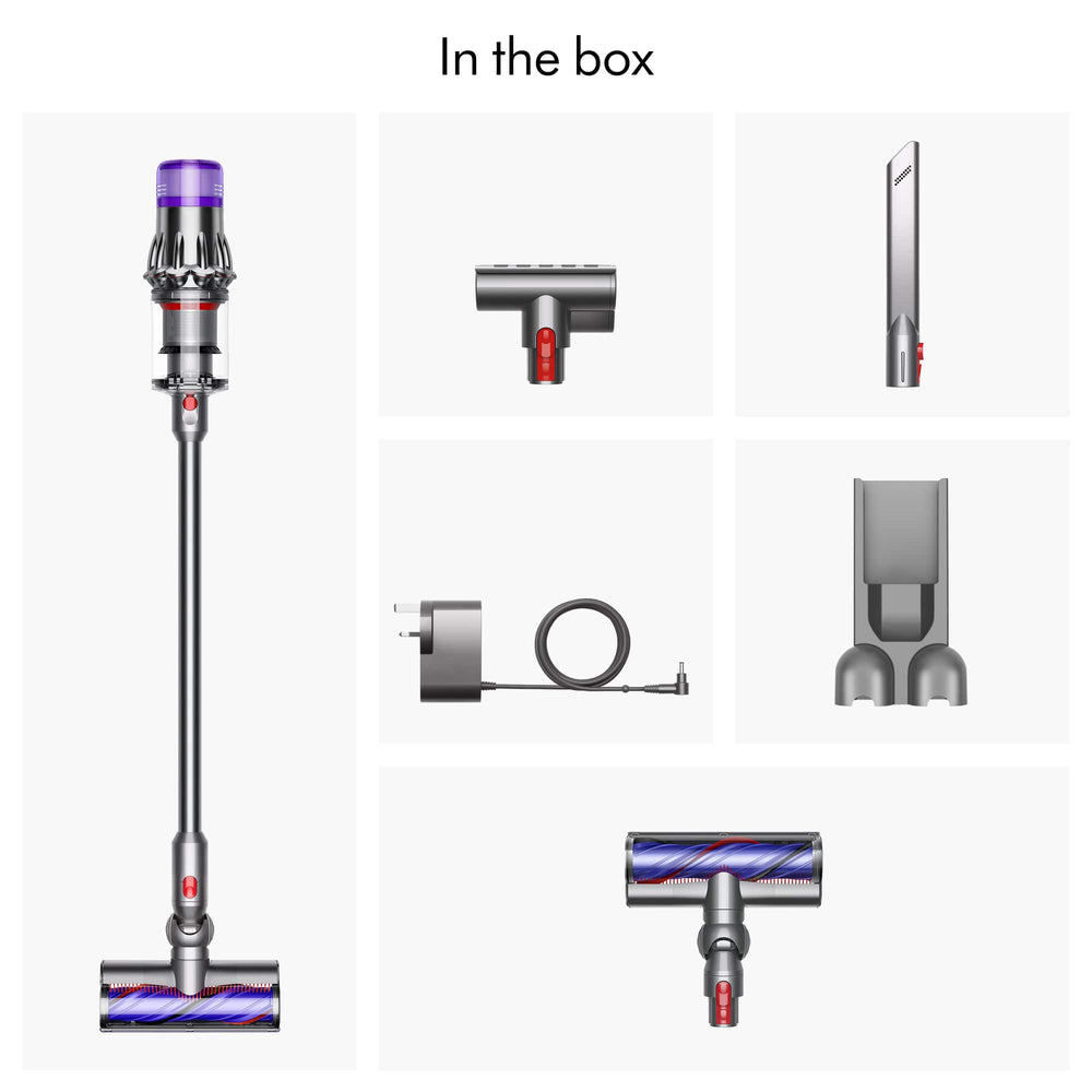Dyson - V9 Motorbar (Newest Model) Lightweight Cordless Vacuum Cleaner - Nickel/Nickel