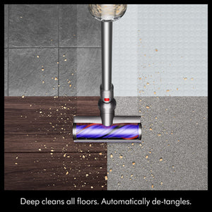 Dyson - V9 Motorbar (Newest Model) Lightweight Cordless Vacuum Cleaner - Nickel/Nickel