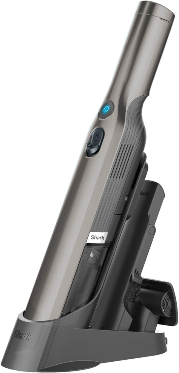 Shark - WV201 WANDVAC Cordless Hand Vac, Lightweight at 1.4 lbs. with Charging Dock, One-Touch Empty for Car & Home - Slate