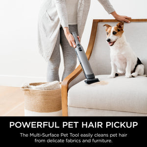 Shark - WV201 WANDVAC Cordless Hand Vac, Lightweight at 1.4 lbs. with Charging Dock, One-Touch Empty for Car & Home - Slate