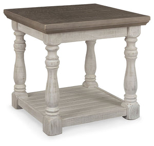 Havalance - Mesa auxiliar rectangular - Gris / Blanco